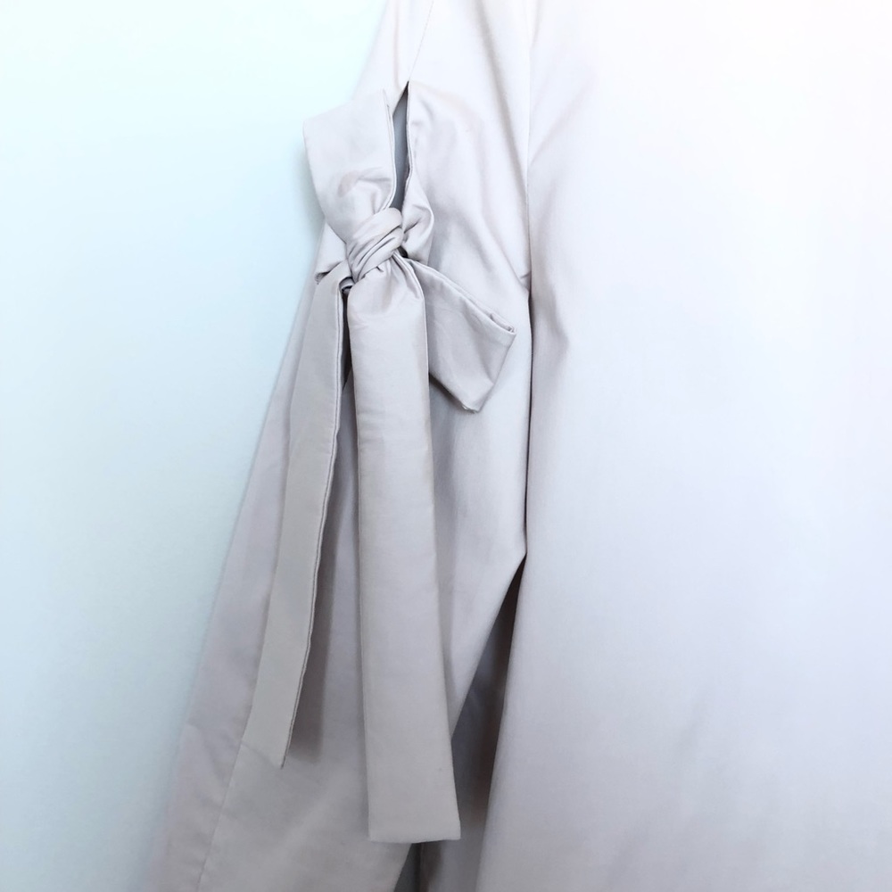 COS pale pink long sleeve bow shirt - Picture 2 of 6